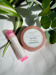 Lip Balm/Scrub Set